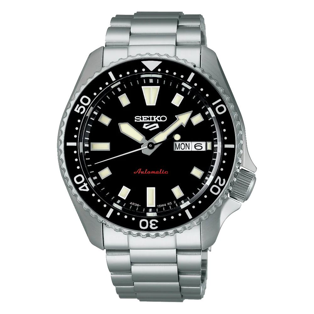 Orologio Uomo Seiko 5 Automatico SKX Nero SRPL85K1